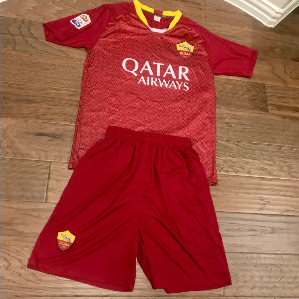 Soccer jersey AS Roma set